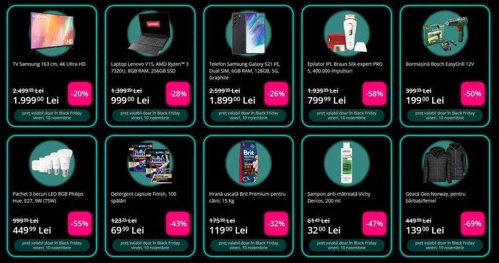 oferte emag black friday